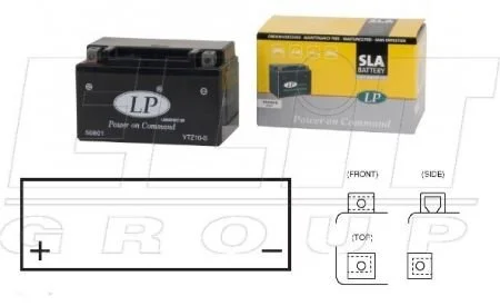 Мотоакумулятор LP SLA LP BATTERY YTZ10S