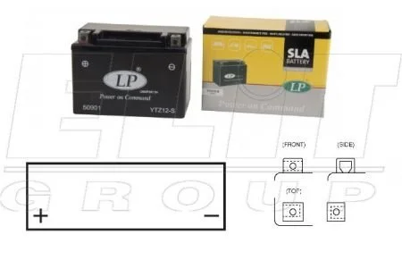 Мотоакумулятор LP SLA LP BATTERY YTZ12S