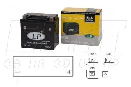 Мотоакумулятор LP SLA LP BATTERY YTZ7S (фото 1)