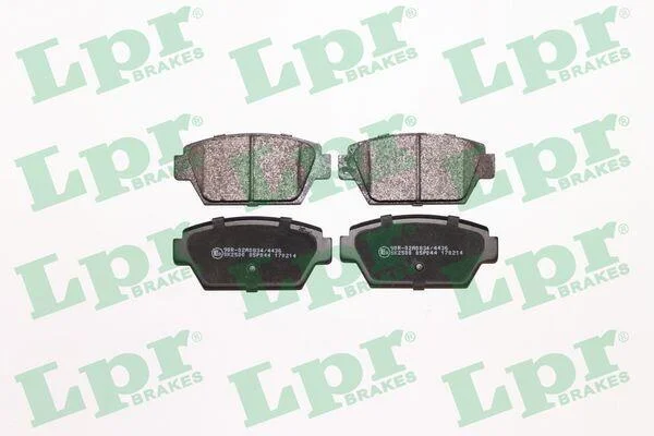 Комплект гальмівних колодок з 4 шт. дисків LPR 05P044 (фото 1)