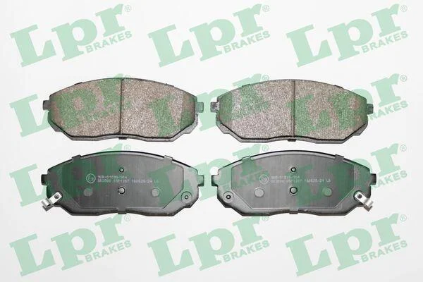 Гальмівні колодки, дискові LPR 05P1207 (фото 1)