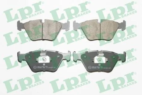 Комплект гальмівних колодок з 4 шт. дисків LPR 05P1251