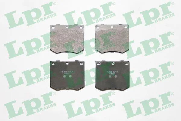 Комплект гальмівних колодок з 4 шт. дисків LPR 05P126 (фото 1)