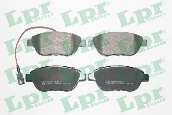 - Гальмівні колодки до дисків (F, V, з датчиком) LPR 05P1268 (фото 1)