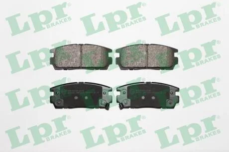- Гальмівні колодки до дисків (R, V) LPR 05P1323