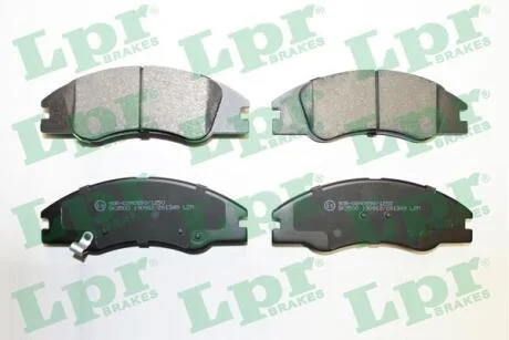 Комплект гальмівних колодок з 4 шт. дисків LPR 05P1349