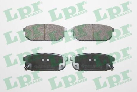 Колодки гальмівні дискові LPR 05P1370