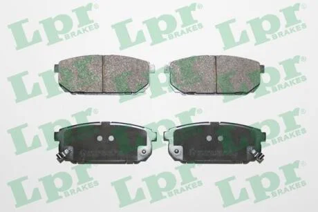 Колодки гальмівні дискові LPR 05P1370