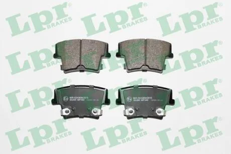 - Гальмівні колодки до дисків (R) LPR 05P1400