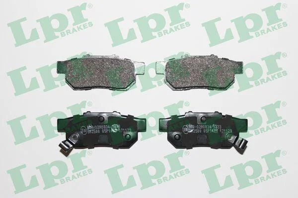 - Гальмівні колодки до дисків (R, S) LPR 05P1425 (фото 1)