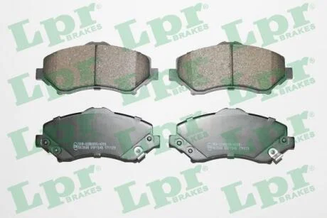 - Гальмівні колодки до дисків LPR 05P1548