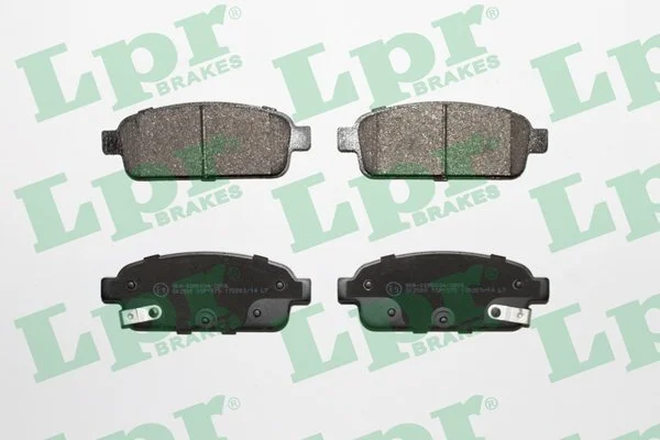 Комплект гальмівних колодок з 4 шт. дисків LPR 05P1575 (фото 1)