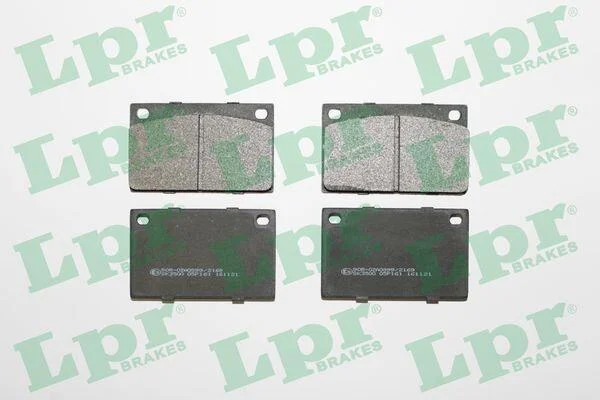 Комплект гальмівних колодок з 4 шт. дисків LPR 05P161 (фото 1)