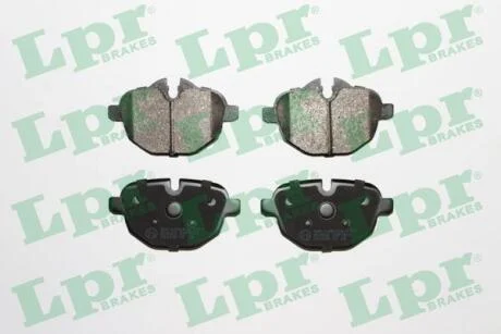 Комплект гальмівних колодок з 4 шт. дисків LPR 05P1618