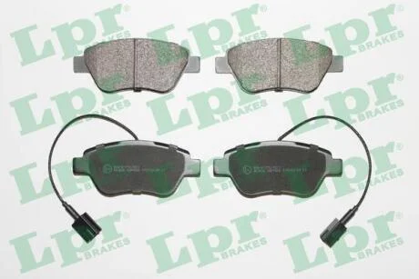 Колодки гальмівні дискові LPR 05P1656