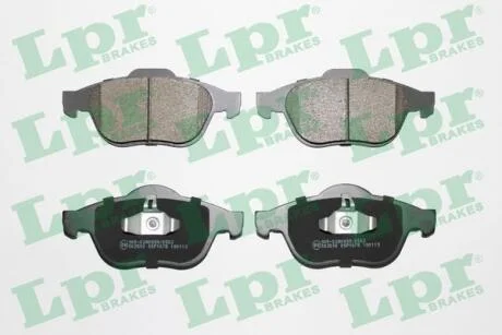 Колодки гальмівні дискові LPR 05P1678
