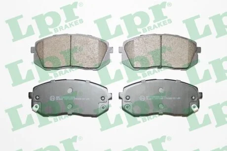 Гальмівні колодки, дискові LPR 05P1689