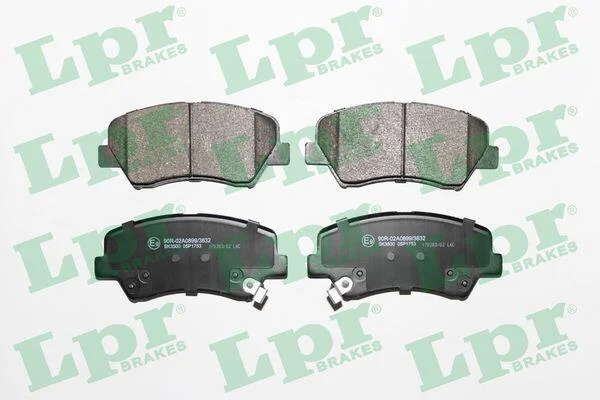 Гальмівні колодки, дискові LPR 05P1753 (фото 1)