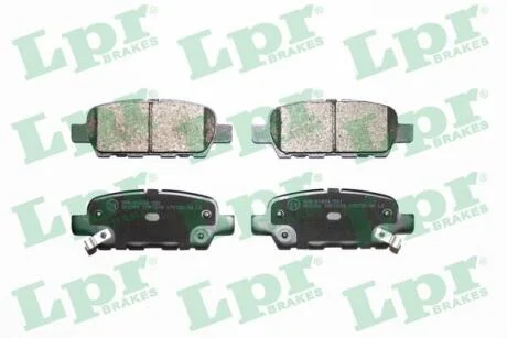 Гальмівні колодки, дискові LPR 05P1839