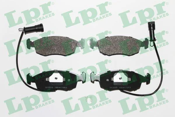 Комплект гальмівних колодок з 4 шт. дисків LPR 05P269 (фото 1)