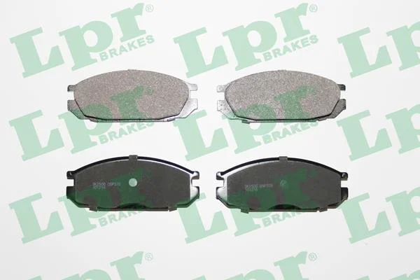 Колодки гальмівні дискові (комплект 4 шт) LPR 05P376 (фото 1)