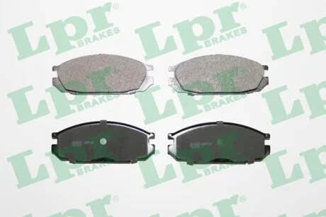 Колодки гальмівні дискові (комплект 4 шт) LPR 05P376