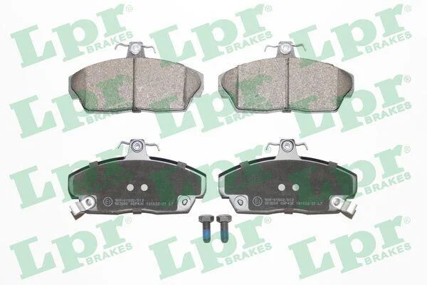 Гальмівні колодки, дискові LPR 05P430 (фото 1)