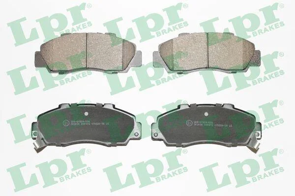 Гальмівні колодки, дискові LPR 05P472 (фото 1)