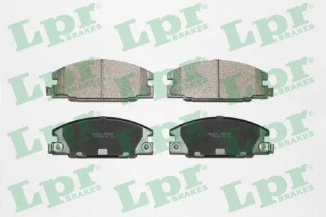 Комплект гальмівних колодок з 4 шт. дисків LPR 05P544