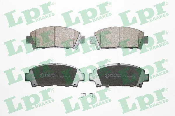 Гальмівні колодки, дискові LPR 05P573 (фото 1)