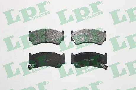 Комплект гальмівних колодок з 4 шт. дисків LPR 05P617