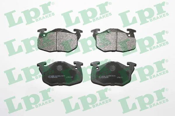 - Гальмівні колодки до дисків (F, S) LPR 05P642 (фото 1)