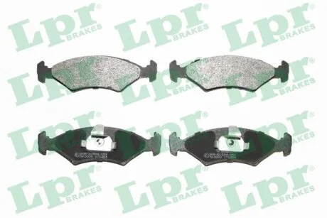 Гальмівні колодки, дискові LPR 05P669