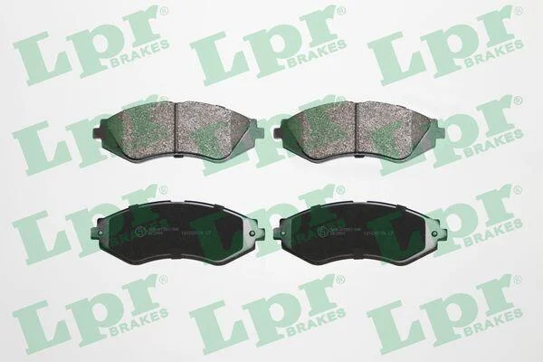 - Гальмівні колодки до дисків (F, V) LPR 05P710 (фото 1)