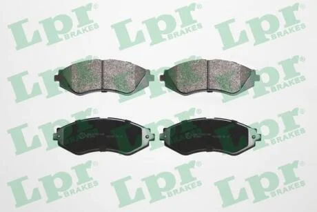 - Гальмівні колодки до дисків (F, V) LPR 05P710