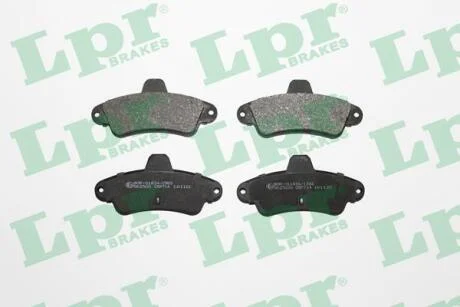 - Гальмівні колодки до дисків (R, V) LPR 05P714