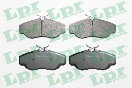 - Гальмівні колодки до дисків (F, V) LPR 05P728