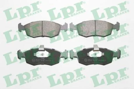 - Гальмівні колодки до дисків (F, V) LPR 05P785