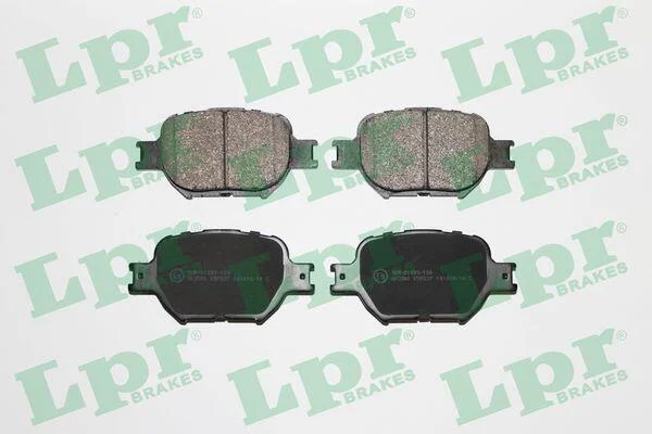 Гальмівні колодки, дискові LPR 05P837 (фото 1)