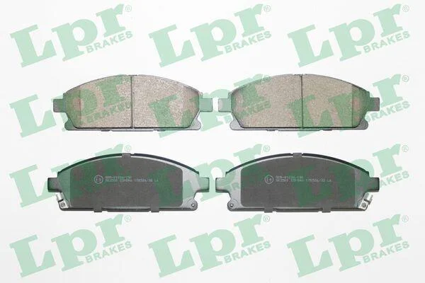 Гальмівні колодки, дискові LPR 05P846 (фото 1)