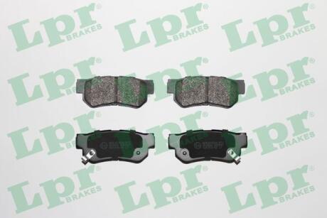 - Гальмівні колодки до дисків (R, S) LPR 05P847