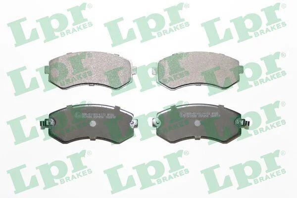 - Гальмівні колодки до дисків (F, з датчиком) LPR 05P856 (фото 1)