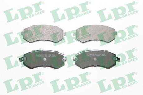 - Гальмівні колодки до дисків (F, з датчиком) LPR 05P856