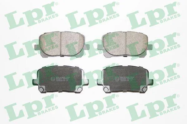 - Гальмівні колодки до дисків (F, V) LPR 05P904 (фото 1)