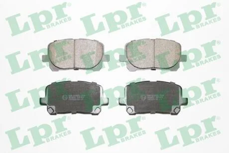 - Гальмівні колодки до дисків (F, V) LPR 05P904