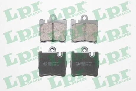 - Гальмівні колодки до дисків (R) LPR 05P905