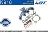 Випускний колектор CITROEN BERLINGO, C2, C3 I, C3 II, C3 PLURIEL, NEMO, SAXO, XSARA, XSARA PICASSO FIAT QUBO PEUGEOT 1007, 106 II, 206, 206+, 207, 306, 307, PARTNER 1.1-1.6 04.93- LRT K918 (фото 1)