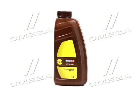 Олива моторна DIESEL 15W-40 (Каністра 1л) LUXE 416