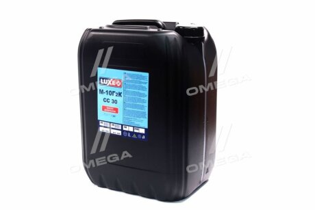 Олива моторна М10Г2к SAE 30 CC (Каністра 20л) LUXE 500