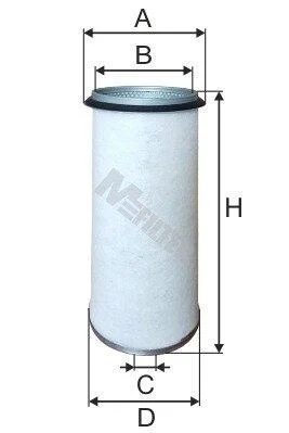 Повітряний фільтр M-FILTER A540/1 (фото 1)